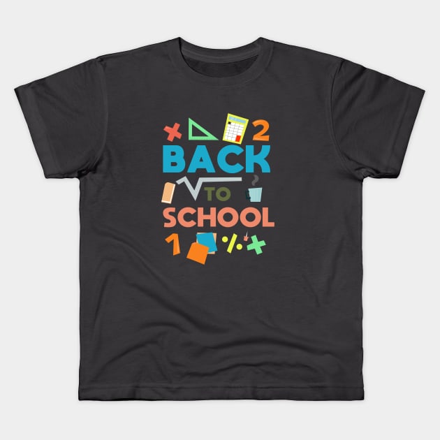 back to school fanny Shirt Kids T-Shirt by boufart